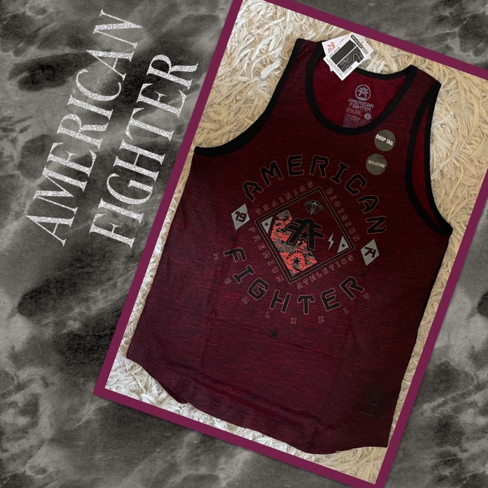 🎽American Fighter Reflective Tank🎽. S